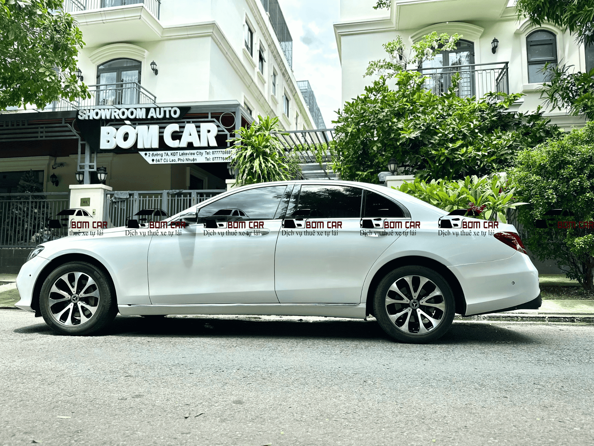 thuê xe mercedes E200