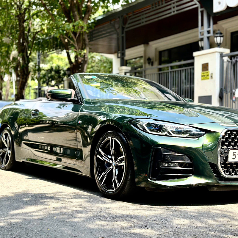 Mẫu xe sang BMW 430l tạo mang lại sự nổi bật trong ngày trọng đại