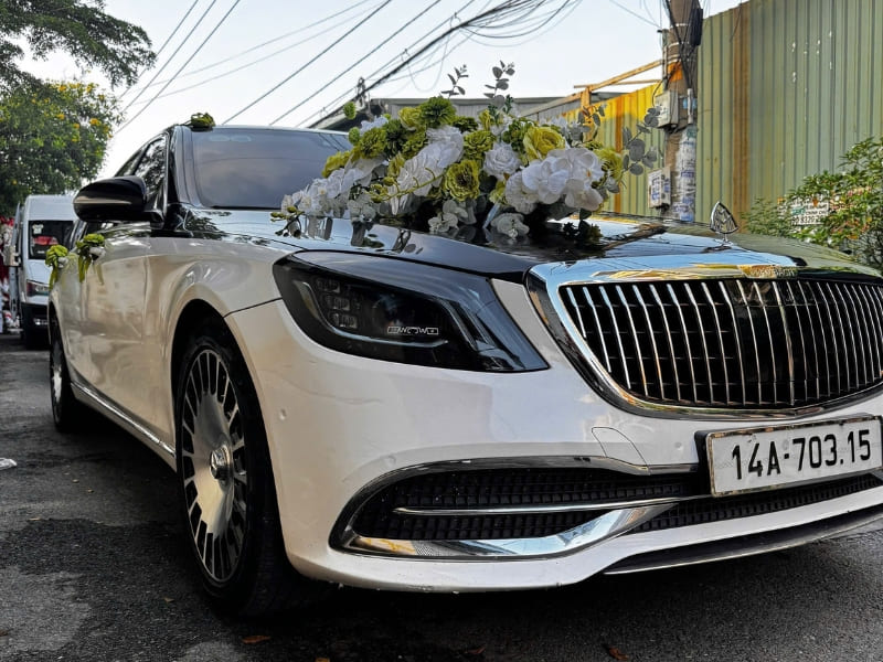 Giá thuê xe sang tại Bờm Car - Mẫu xe Maybach