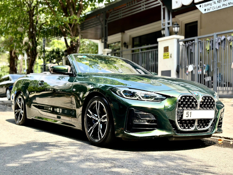 BMW 430i mang cách trẻ trung phù hợp thuê xe du lịch hạng sang