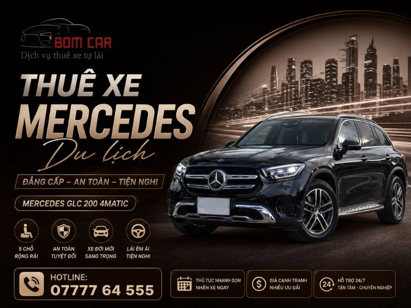 Thuê xe Mercedes du lịch mang lại trải nghiệm thời thượng