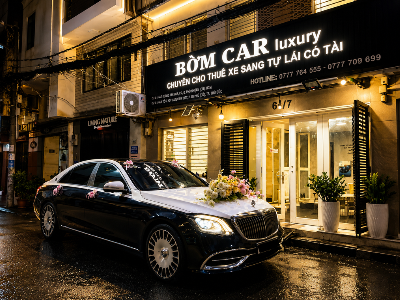 Bờm Car đồng hành cùng lễ cưới sang trọng của bạn